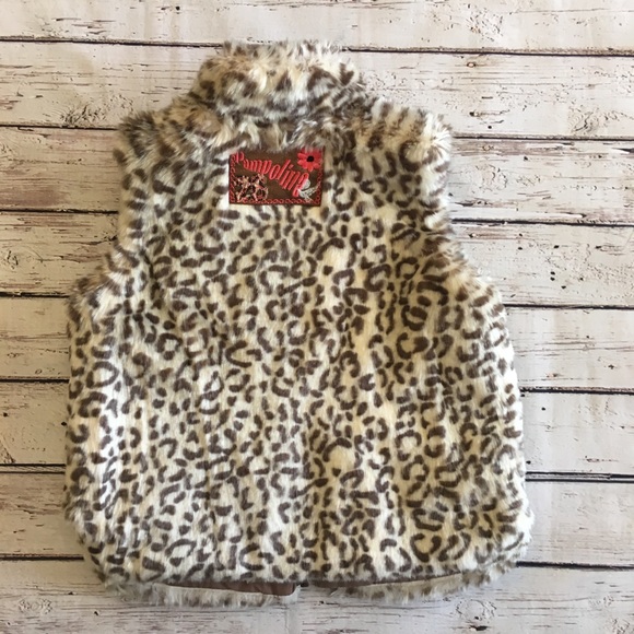 Pampolina Reversible Leopard Vest - Picture 2 of 6